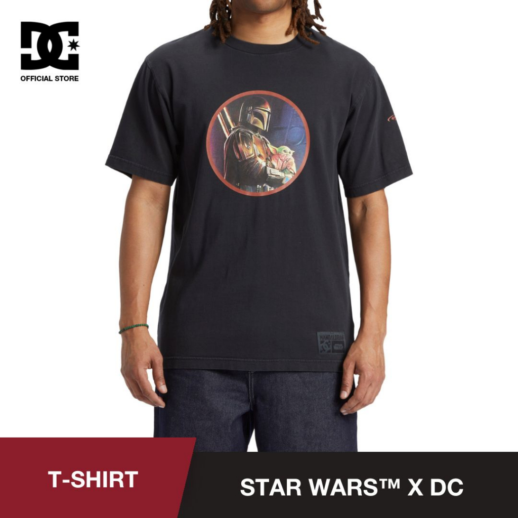 DC Men Star Wars™ x DC Mando And The Child Short Sleeve Tee - Black