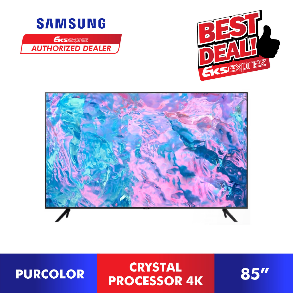 [F.ship + BRACKET] Samsung CU7000 Crystal UHD 4K Smart TV (85") UA85CU7000KXXM