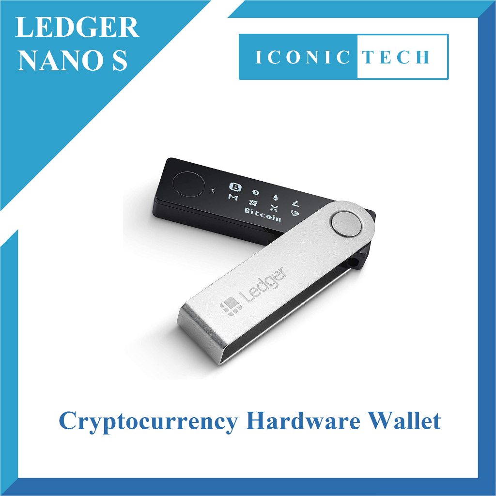 (GENUINE) LEDGER NANO S Bitcoin Ethereum XRP BCH Wallet (READY STOCK)