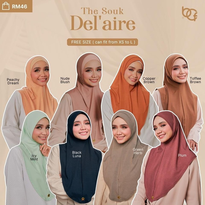 SOUK DELAIRE BCF | SOUK BARU | SOUK AINA ABDUL