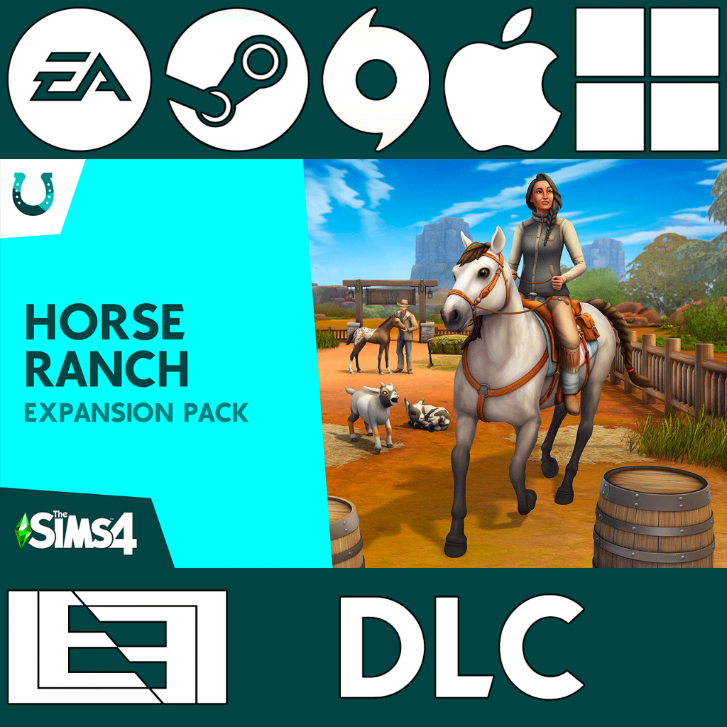 The Sims 4: Horse Ranch Expansion Pack [Mac/Win][Online][EA/Steam/Epic]