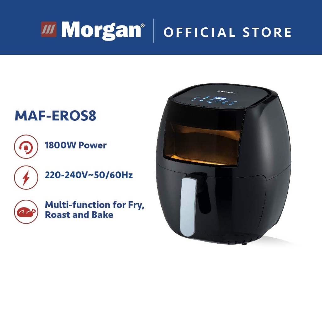 Morgan Digital Air Fryer (8L) MAF-EROS 8