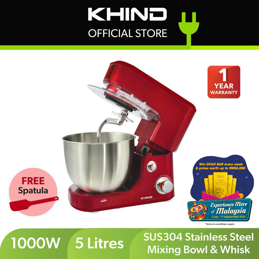 [East Malaysia] Khind Stand Mixer SM506P (Sabah Customer Enjoy Cheaper Shipping)