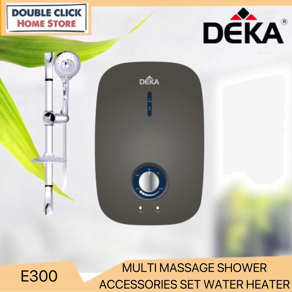 DEKA Water Heater E300 No Pump ( Dark Grey )