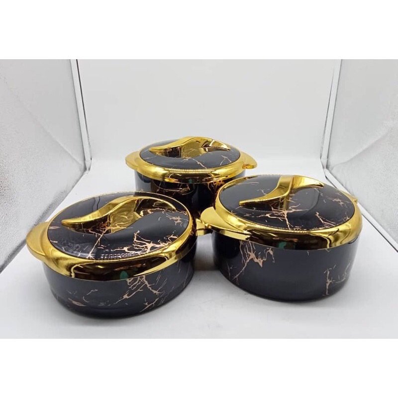 3PCS GOLDEN TOUCH FOOD WARMER