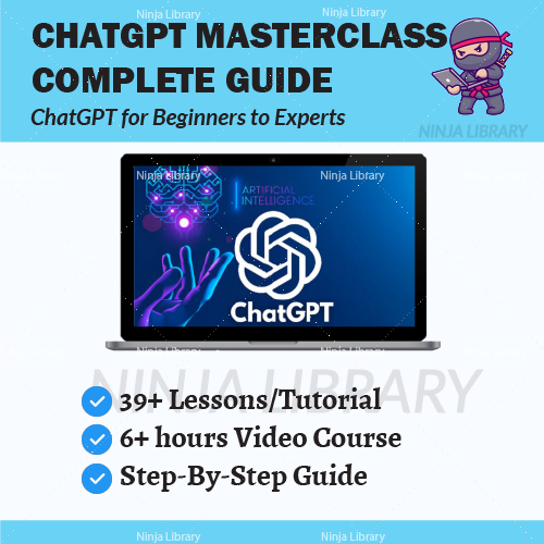 [Video Course] ChatGPT Masterclass: A Complete ChatGPT Guide for Beginners | ChatGpt Course ChatGpt 4 Chat Gpt ChatGpt.