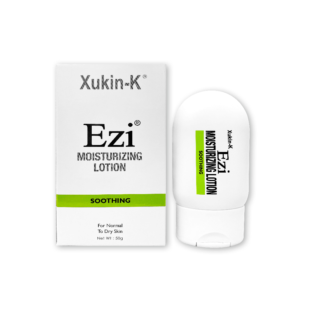 Ekzema? TANPA Steroids Free Xukin-K Ezi Moisturizing Lotion 50g Losen Krim Kulit Kering Sensitif Gatal Alahan Kerengsaan