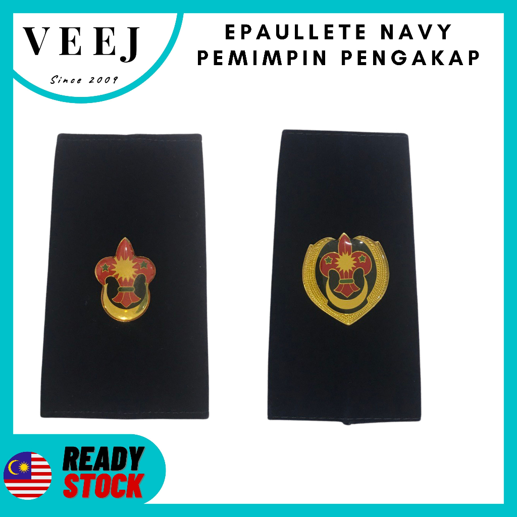 PENGAKAP | NAVY EPAULLETS | PENOLONG PEMIMPIN | PEMIMPIN I 2PCS