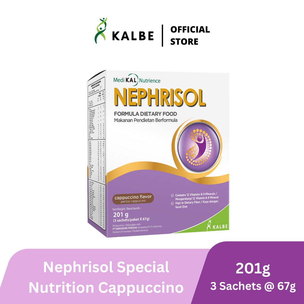 Nephrisol Formula Dietary Food (Oral Nutrition Supplement for Pre-dialysis stage)