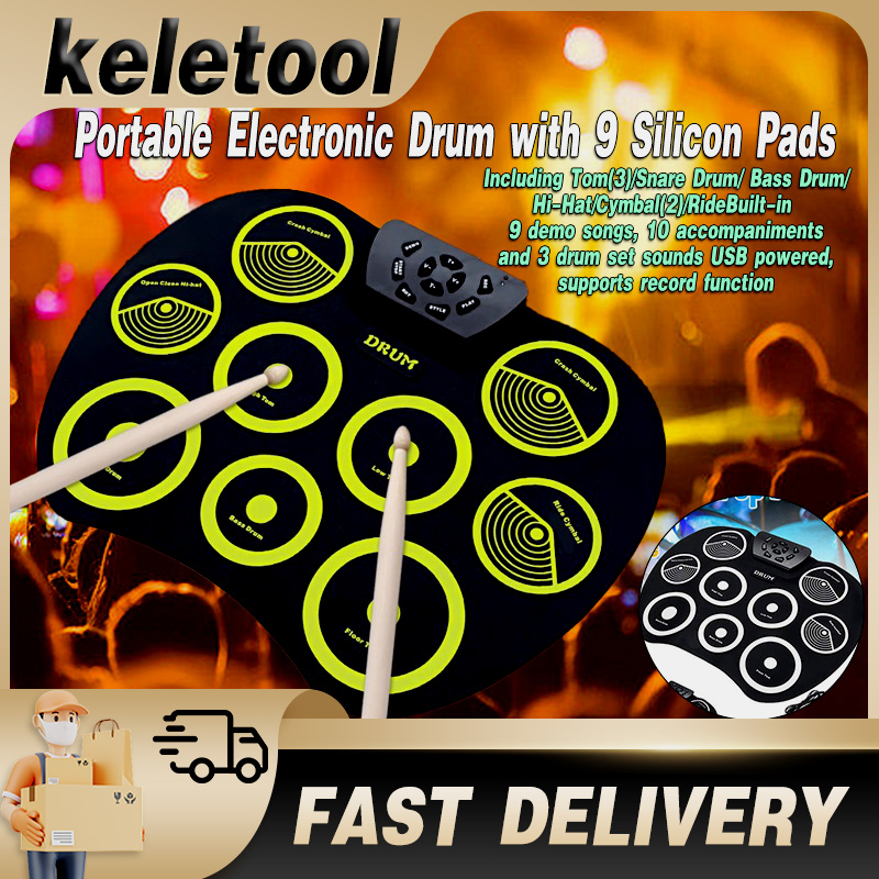 drum electronic pad electric/Drum electronic drum set electronic drum stick drum set drum pad electronic