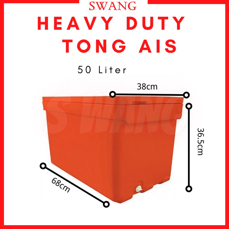 Heavy duty tong ais 50Liter/ais basket/cooler box/tong ais.