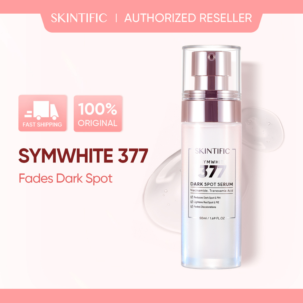 [100% Ori] SKINTIFIC SymWhite 377 Dark Spot Serum With Niacinamide Brightening Serum Whitening Glowing For All Skins