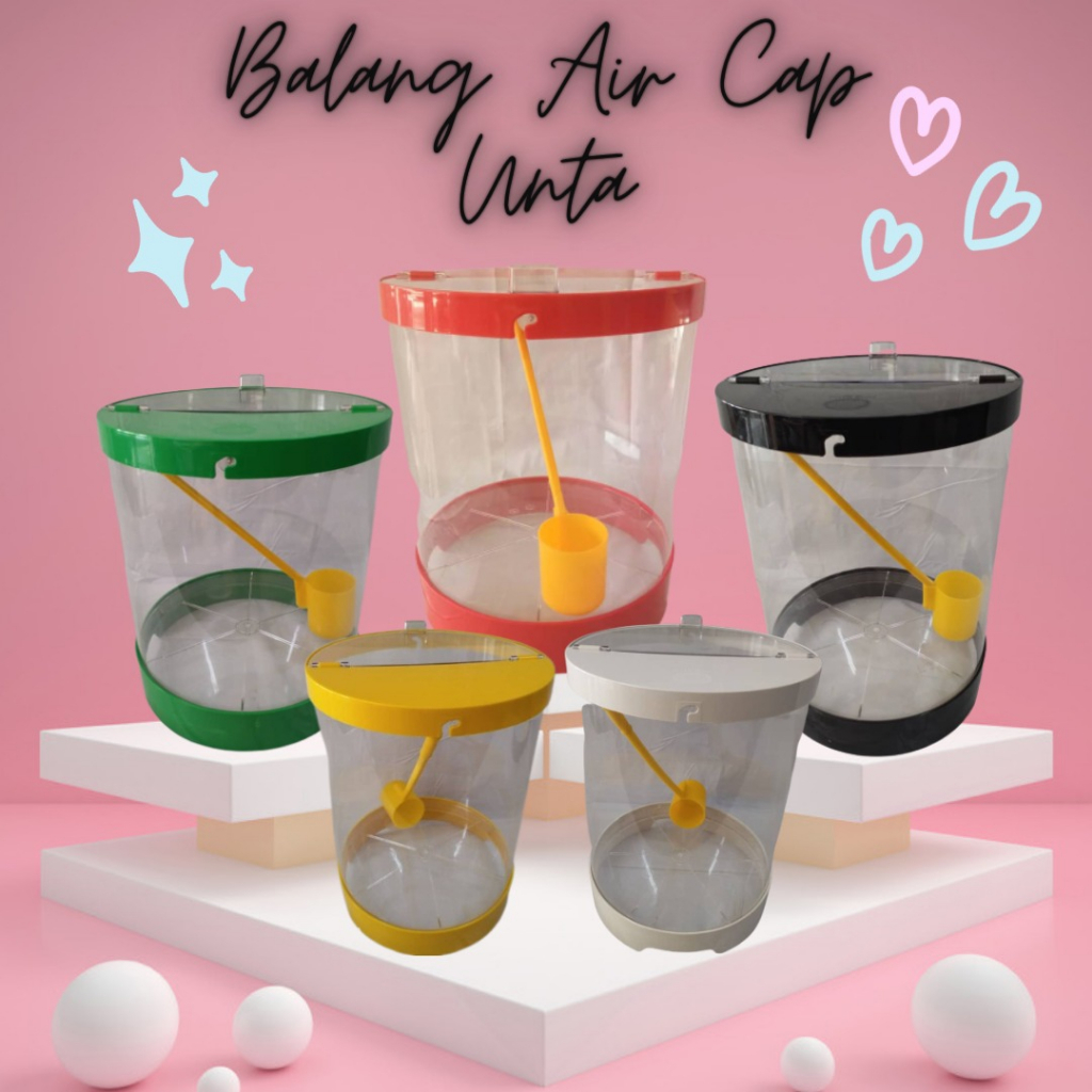 BALANG AIR BULAT 35 LITER DAN 40 LITER CAP UNTA PELBAGAI WARNA