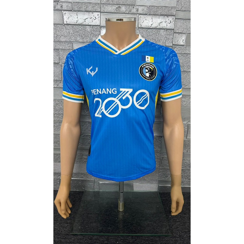 Player Version Jersi Penang Home 2023 ll Penang Home Jersey 2023 ll Slim Fit ll