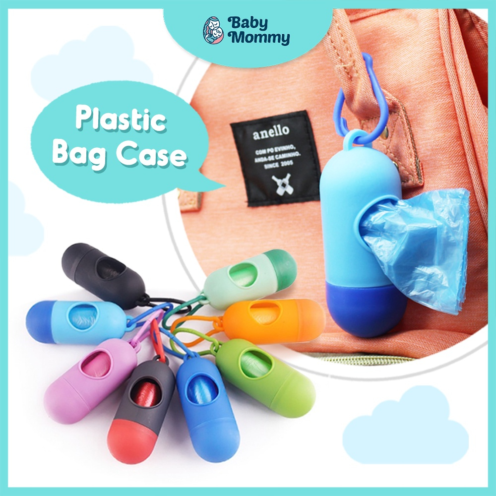 MY Ready Stock Portable Diaper DisposalPlastic Bag Dispenser Diaper Bag CaseTrash Bag Refill Roll Plastik Baby Garbage B