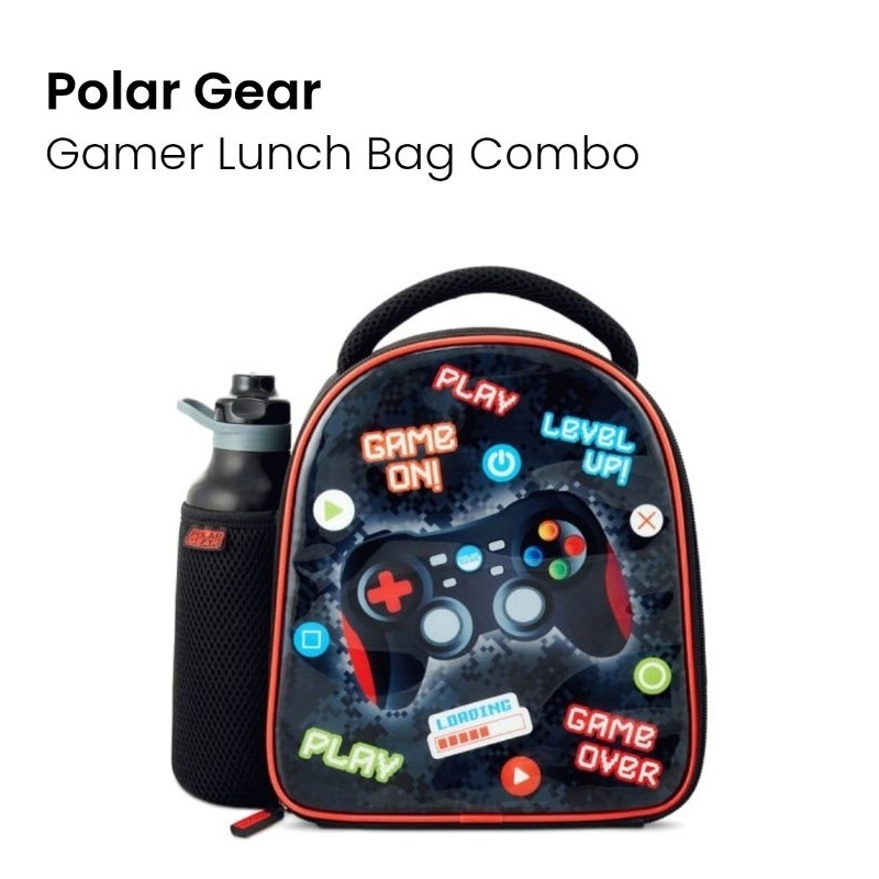 Polar Gear Gamer Lunch Bag Combo