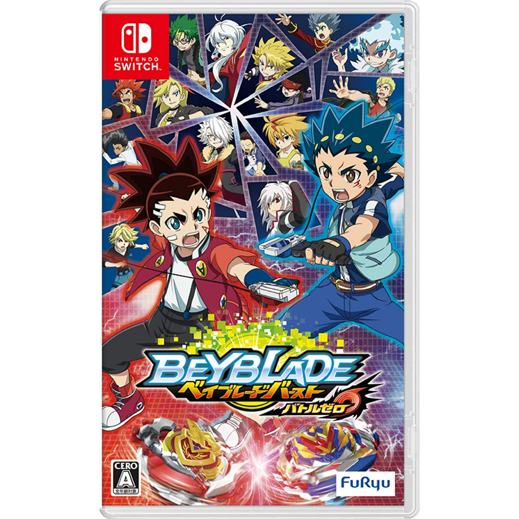 Nintendo Switch Beyblade Burst Battle Zero Video Games From Japan USED Language is Japanese This product is a physical There is a case and a cartridge