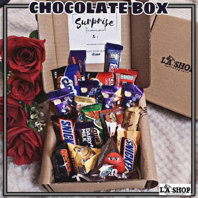 Surprise Box Coklat - surprise Birthday suprise gift box murah Hadiah box  Coklat gift box