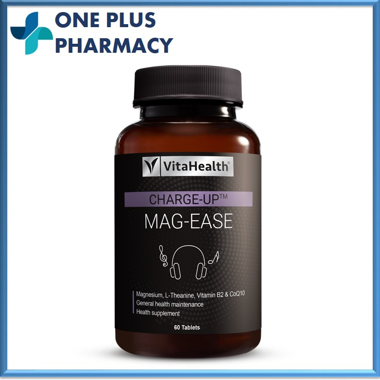 VitaHealth CHARGE-UP™ MAG-EASE 60's [EXP 06/2027]
