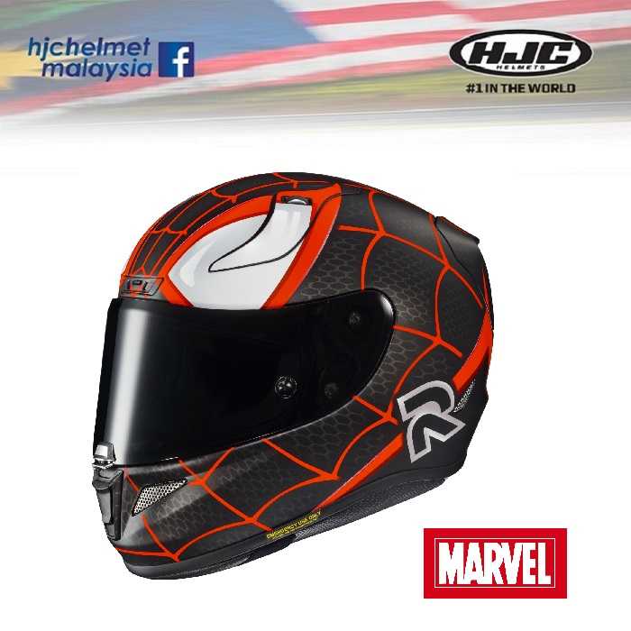 FULL FACE HJC RPHA 11 Helmet - Miles Morales [LICENSED PRODUCT]