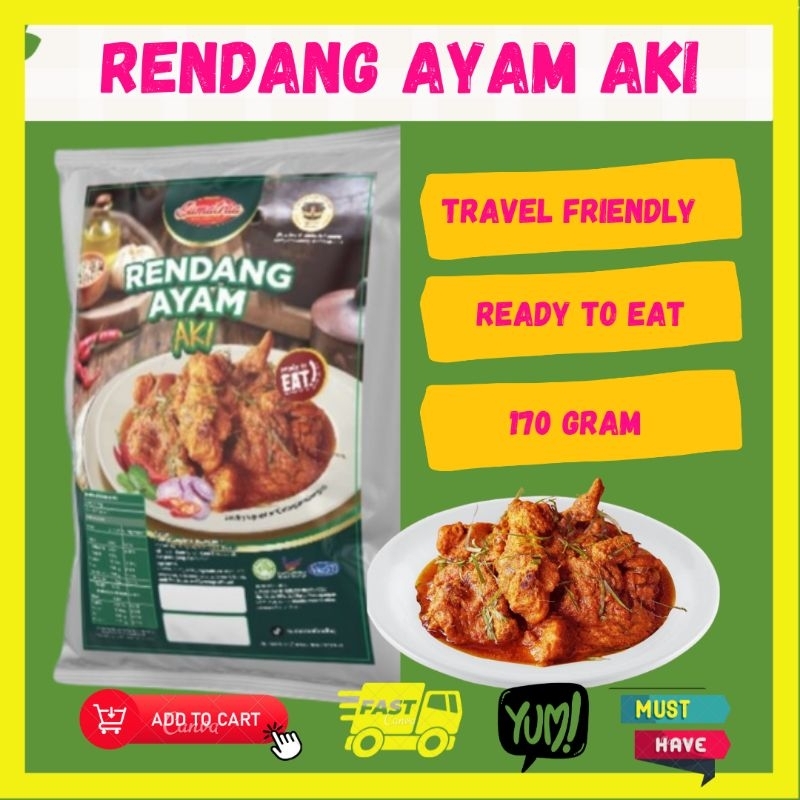 Rendang Ayam Aki Padu By Sumatra