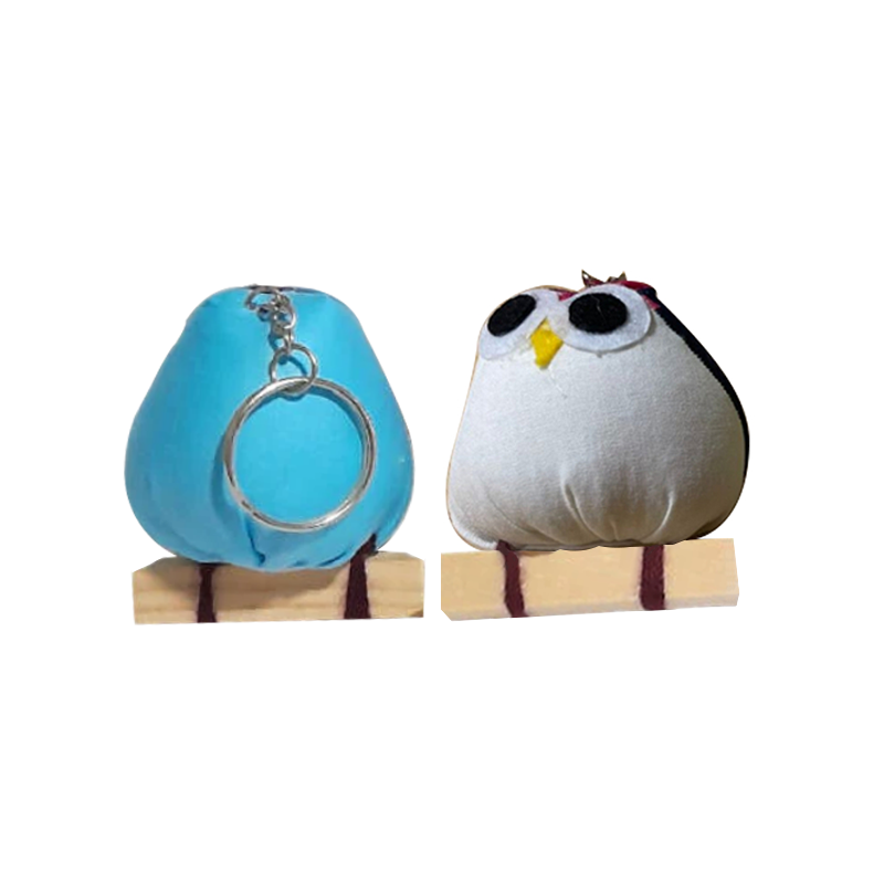 Artisans Malaysia / Owl S Small & Cute Plushie Attached with Keychain by Willy Jolly Handmade