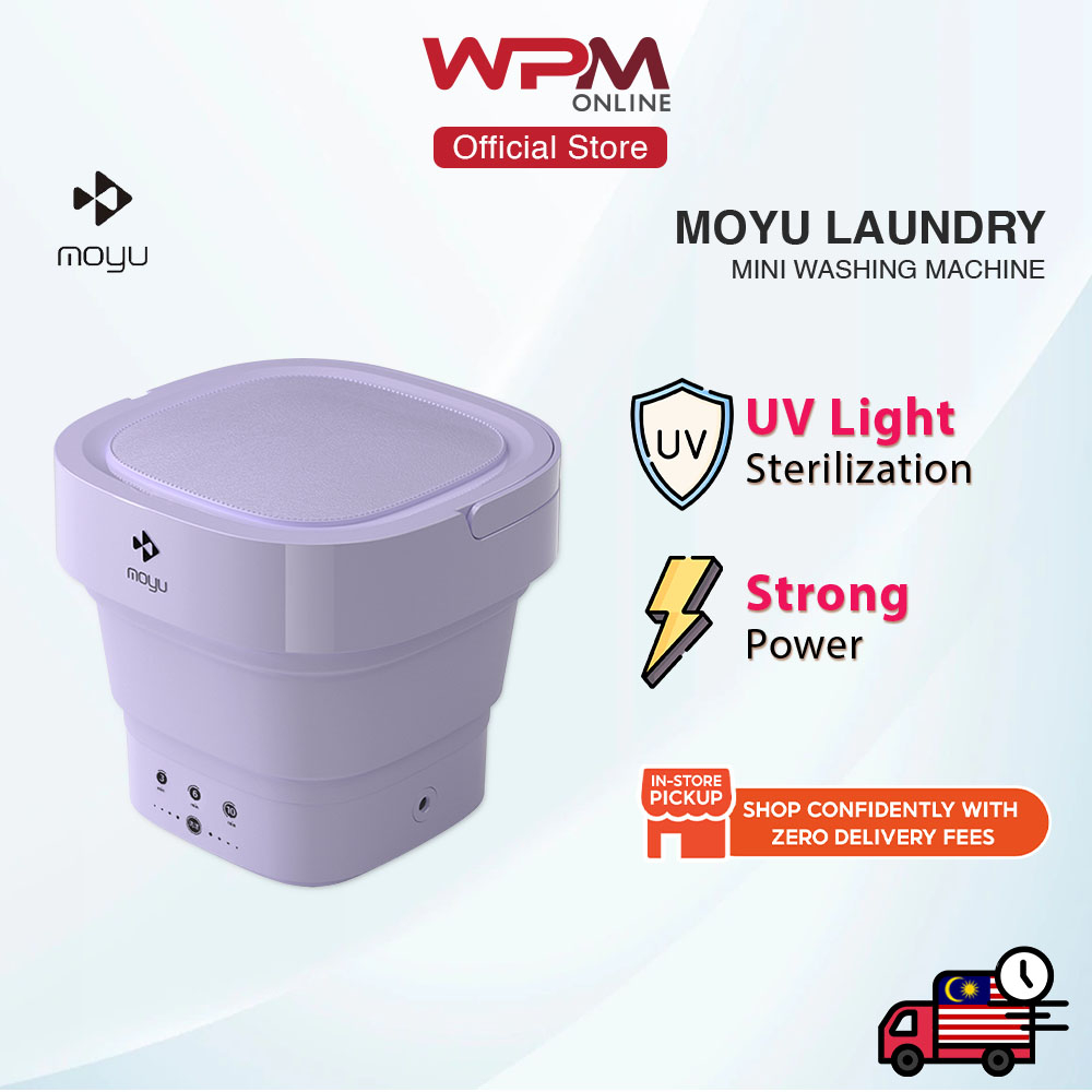 Mijia Moyu Portable Mini Washing Machine Pasteurization Mini Folding Clothes Washing Machine Baby Foldable Washer折叠便携洗衣机