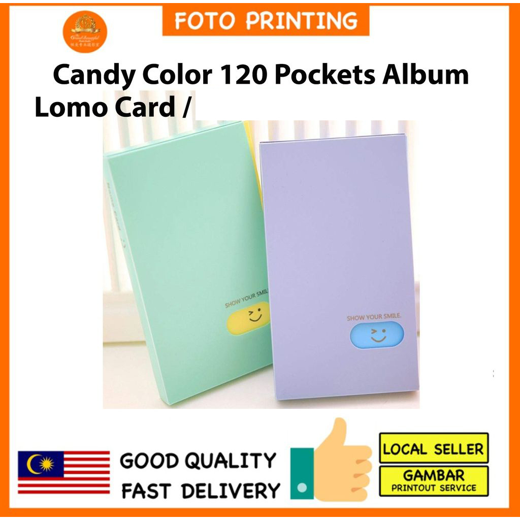 Instax Mini Album Design Photo Multi-function Rectangle Colour Album (120 Sheets) (Pocket size: 9cm x 5.5cm)