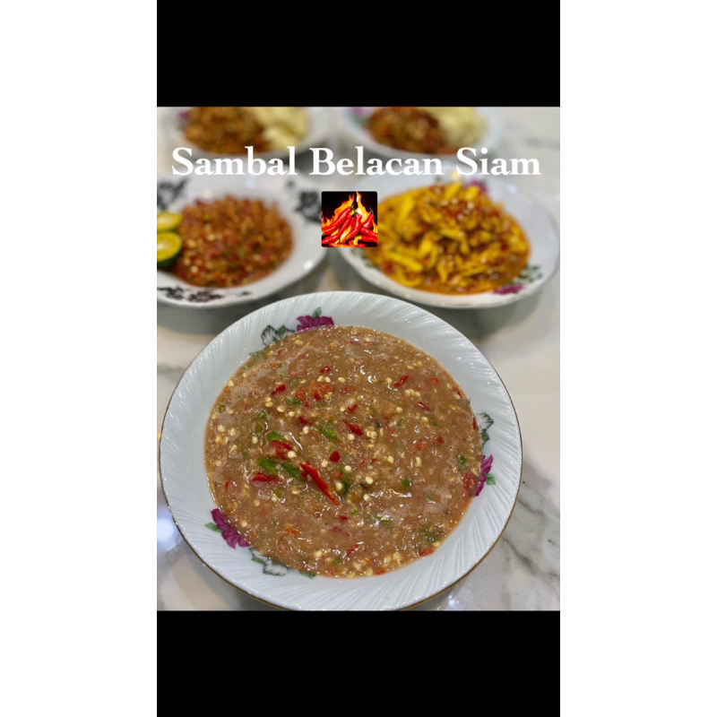 Sambal Belacan Siam”Halal”(250gm).