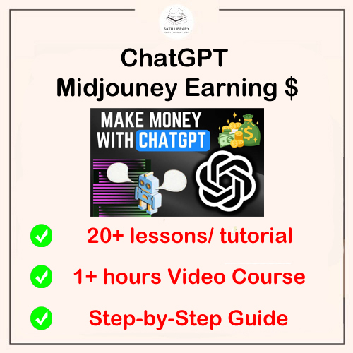 1library [Video Course] ChatGPT and Midjourney: 12 Ways of Earning Money. ChatGPT AI | ai Course ChatGpt 4 Chat Gpt