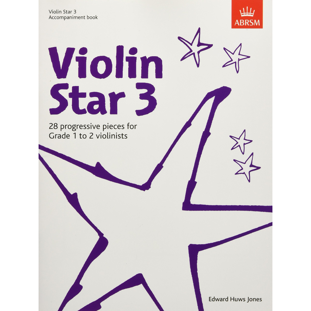 Violin Star 3 Accompaniment Book | Edward Huws Jones | ABRSM