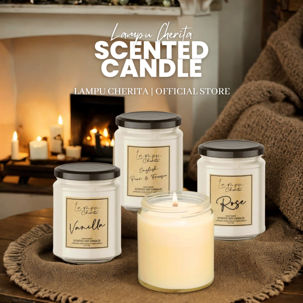 Lampu Cherita Travel Pack 80 ml Scented Candle Collection