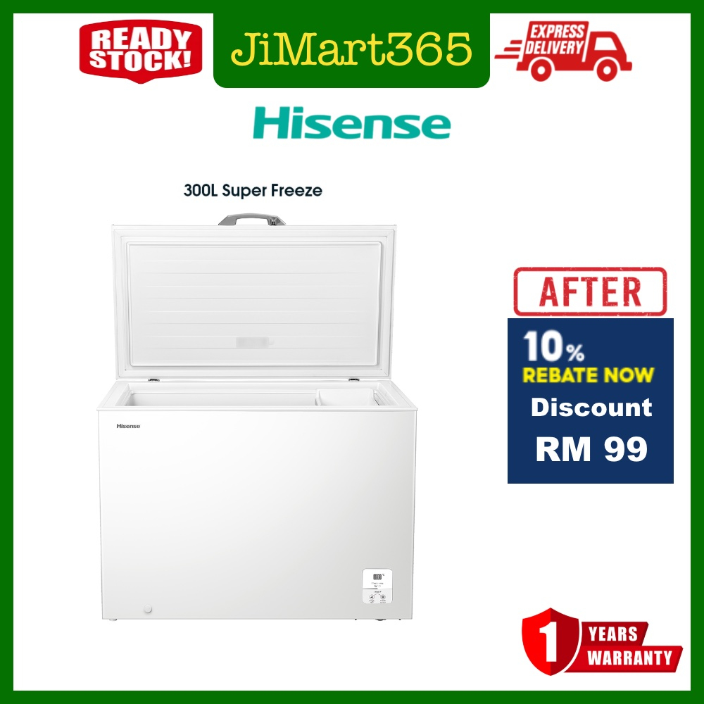 Hisense 128L 248L 350L Chest Freezer Freezer Beku FC128 | FC256 | FC326