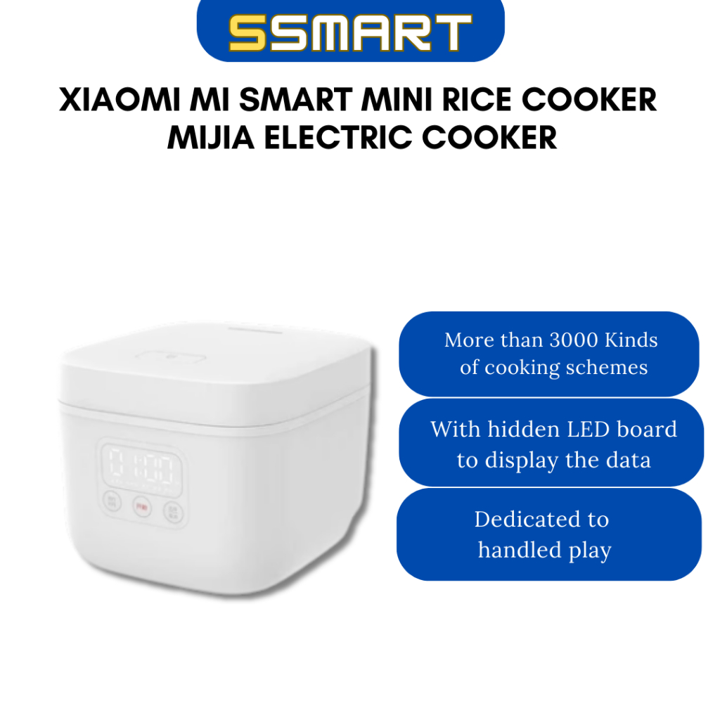 Xiaomi Mi Smart Mini Rice Cooker No IH Induction Heating 1.5L 1.6L 3L 4L C1 5L LED Display Mijia Electric Cooker