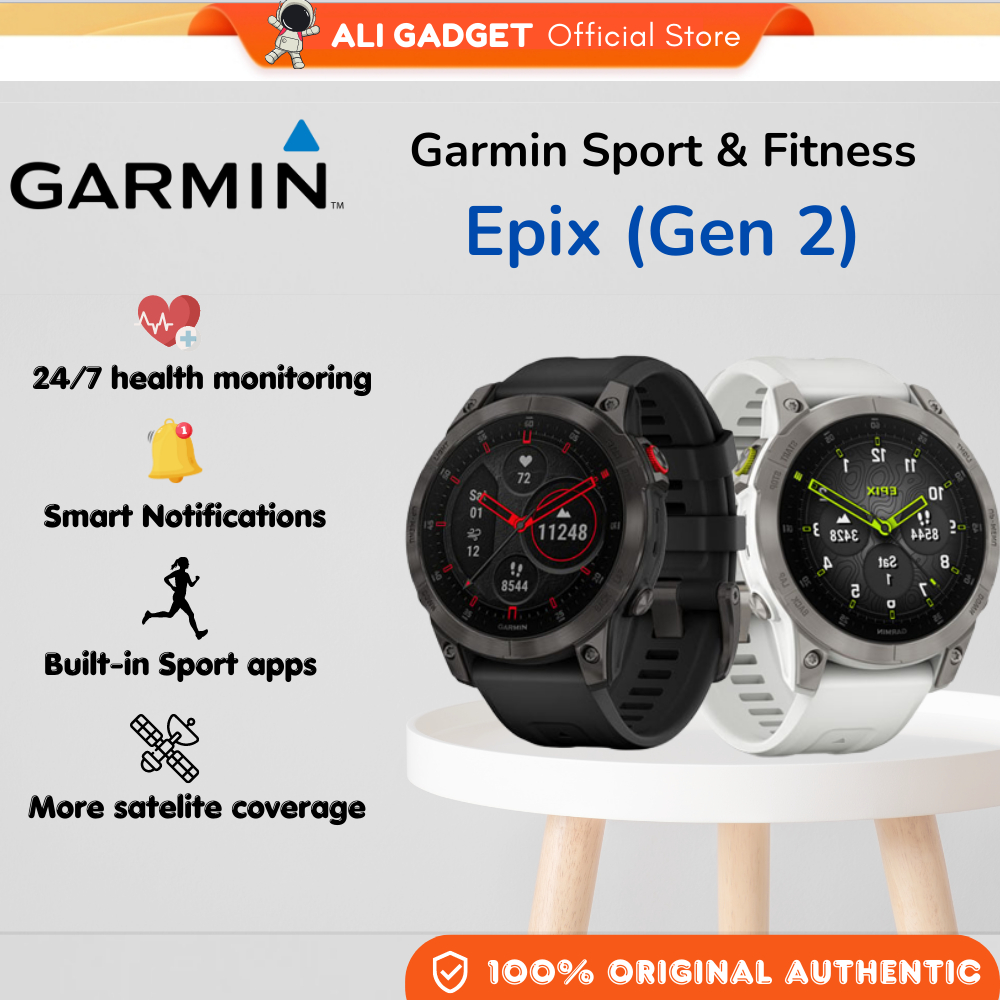 Garmin Epix (Gen 2) Wearables GPS Sport & Fitness Watch