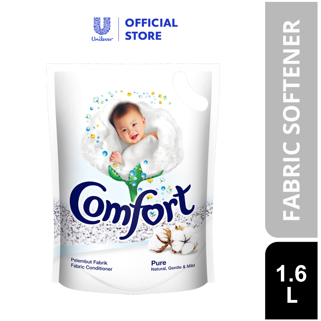 Comfort Dilute Fabric Softerner Refill Pure (1.6L)