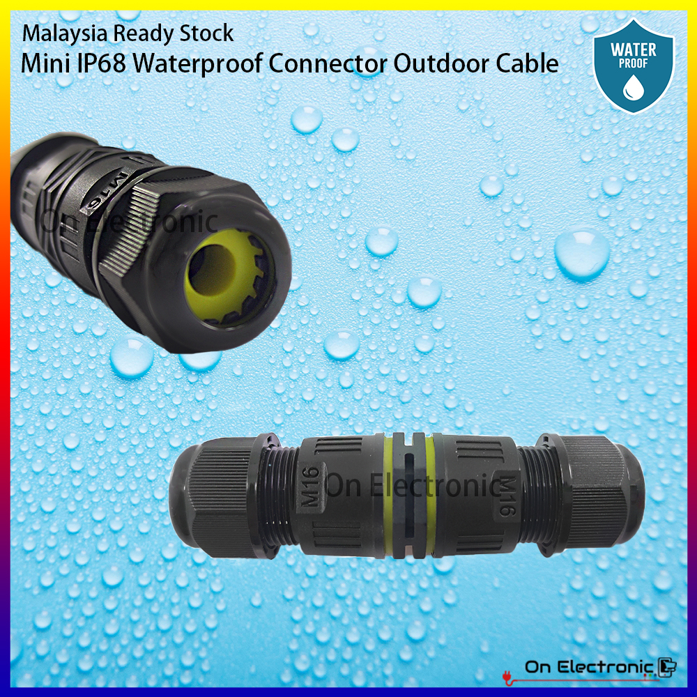 Mini IP68 Waterproof Connector Outdoor Cable Underwater Waterproof Cable Joint Waterproof Connector 2 Way