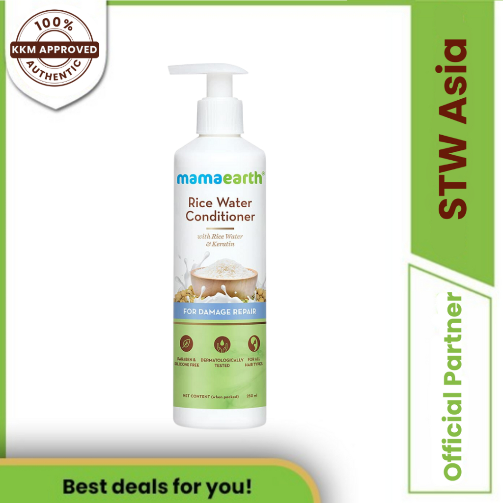 Mamaearth Damage Repair Rice Water Conditioner With Rice Water & Keratin (250ml)