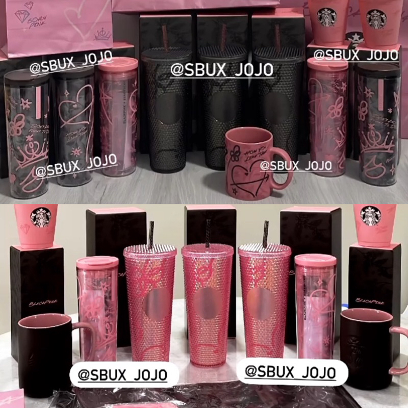 Starbucks Merchandise : Singapore / Malaysia / Vietnam 2023 Blackpink Tumbler / Mug / Stainless Steel / Keychain / Bag