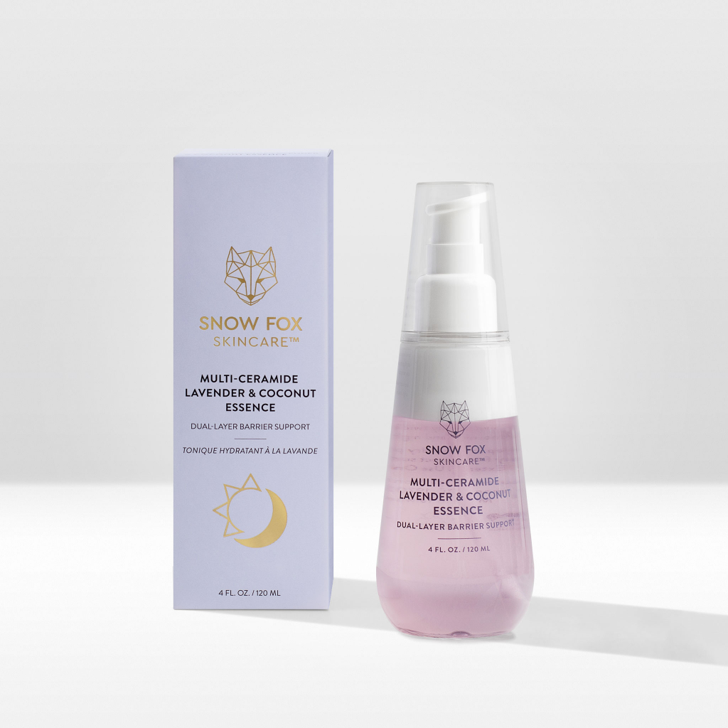 Snow Fox Multi Ceramide Lavender & Coconut Essence : TWO-LAYER HYBRID HYDRATION