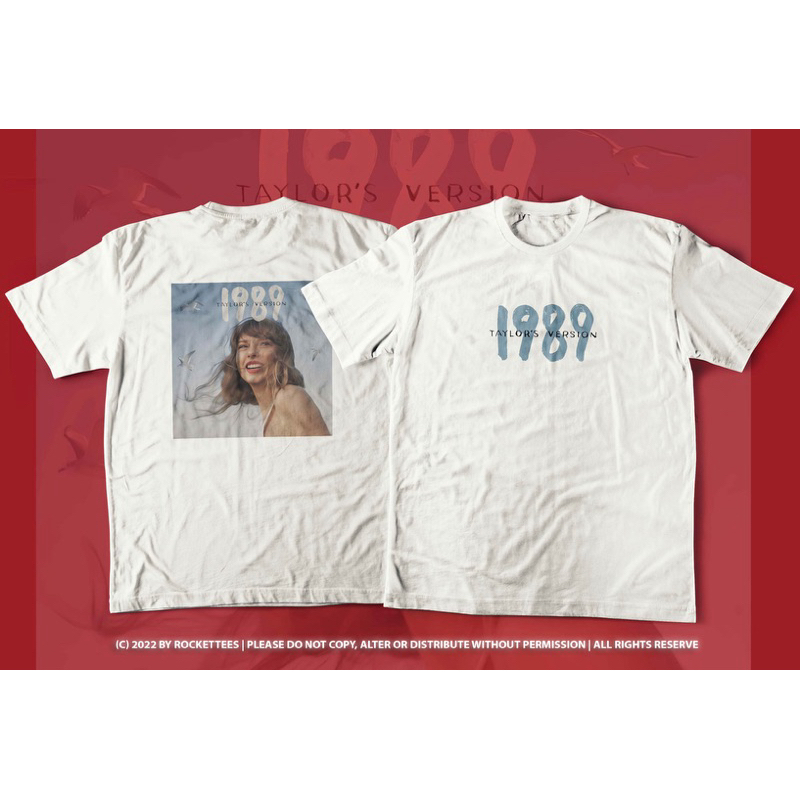 Taylor Swift 1989 Taylor Version 100% Cotton Unisex