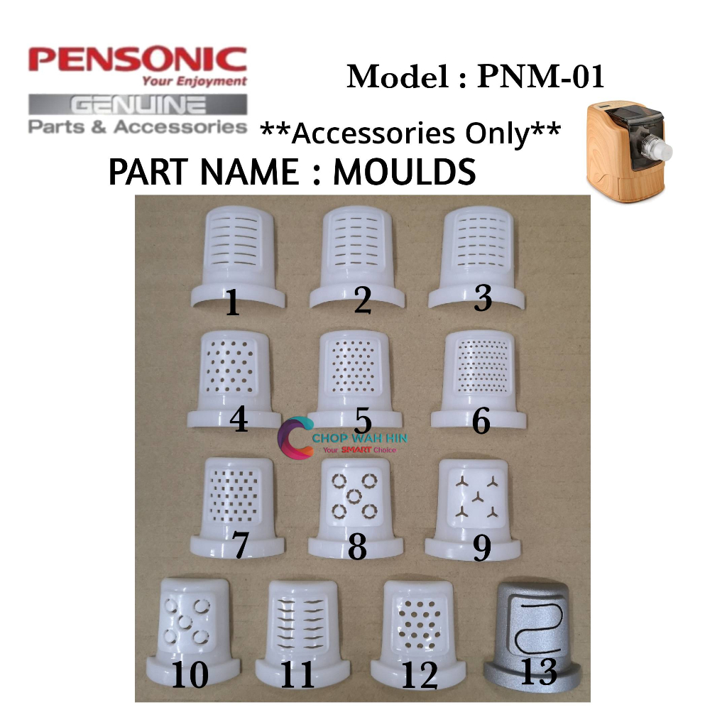 MOULD FOR PENSONIC NOODLE MAKER PNM-01