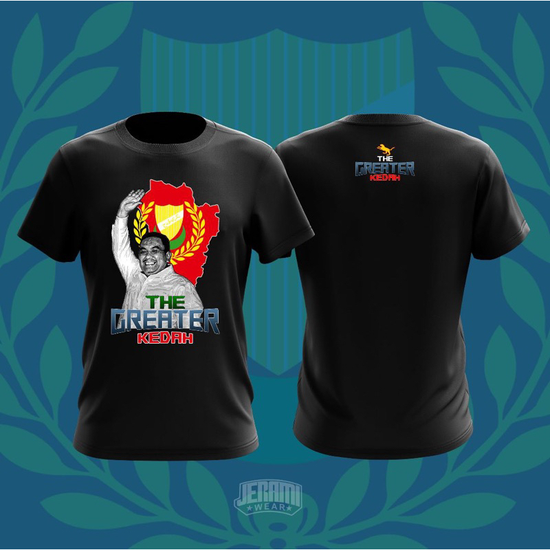 TSHIRT THE GREATER KEDAH MB SANUSI COTTON