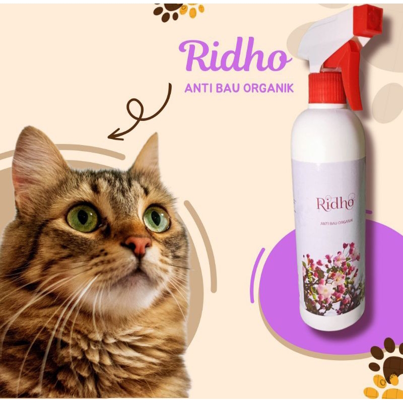 SPRAY ANTIBAU ORGANIK RIDHO.HILANGKAN BAU BUSUK YANG DEGIL,BAU KENCING KUCING, ANTIBAU KUCING,TANDAS,BAU KARPET,KASUT