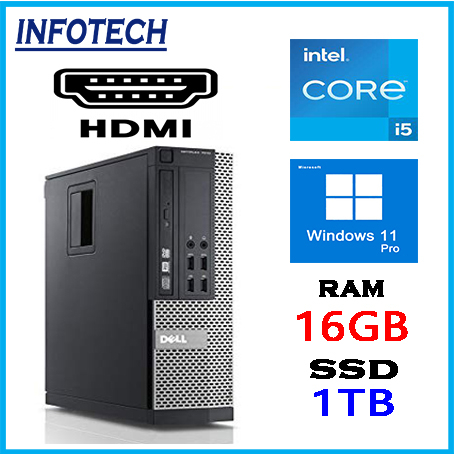 Dell Optiplex 5055 3.5Ghz popular 1TB 8GB Ready for Home or Office Windows 11