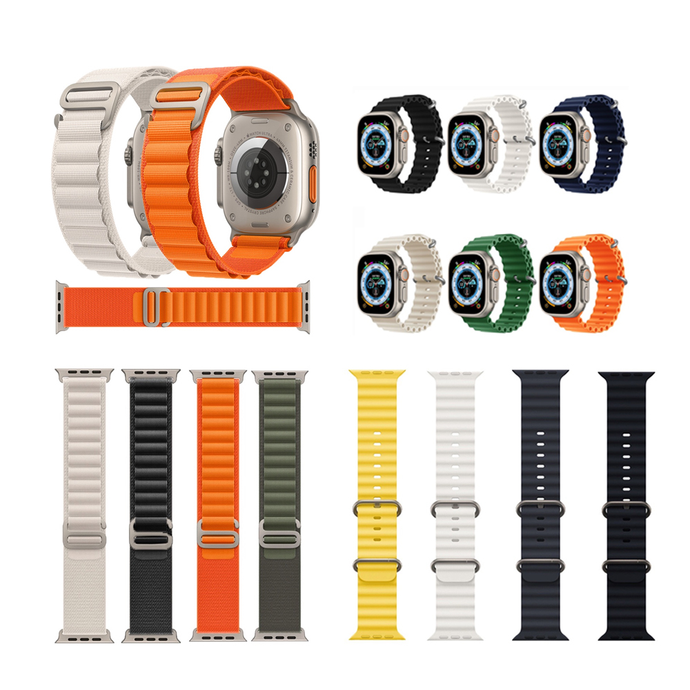 Alpine Strap For Apple Watch 42 45 49MM Ocean Alpine Strap Bracelet For Ultra Smart Watch Series 8
