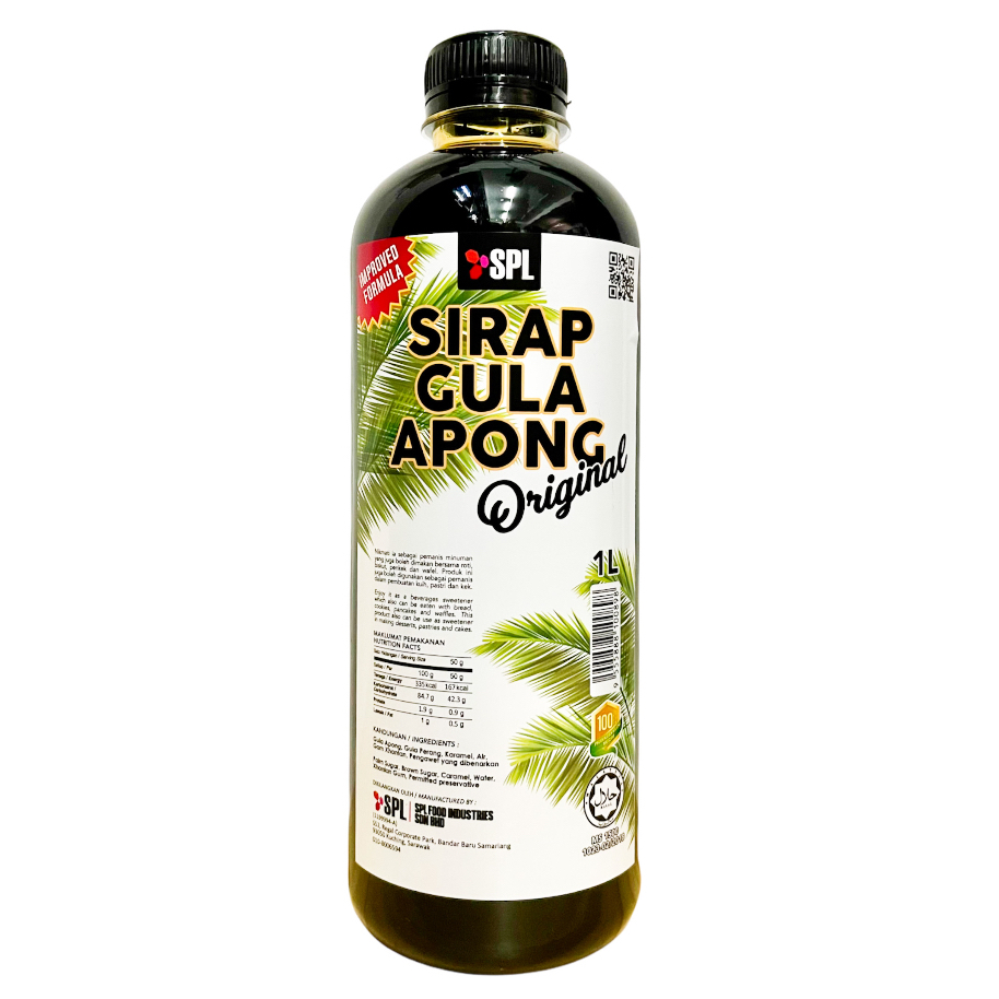 [Delivery From USJ] Gula Apong Syrup 1L Bottle (For 3 Layer Tea & Coffee)