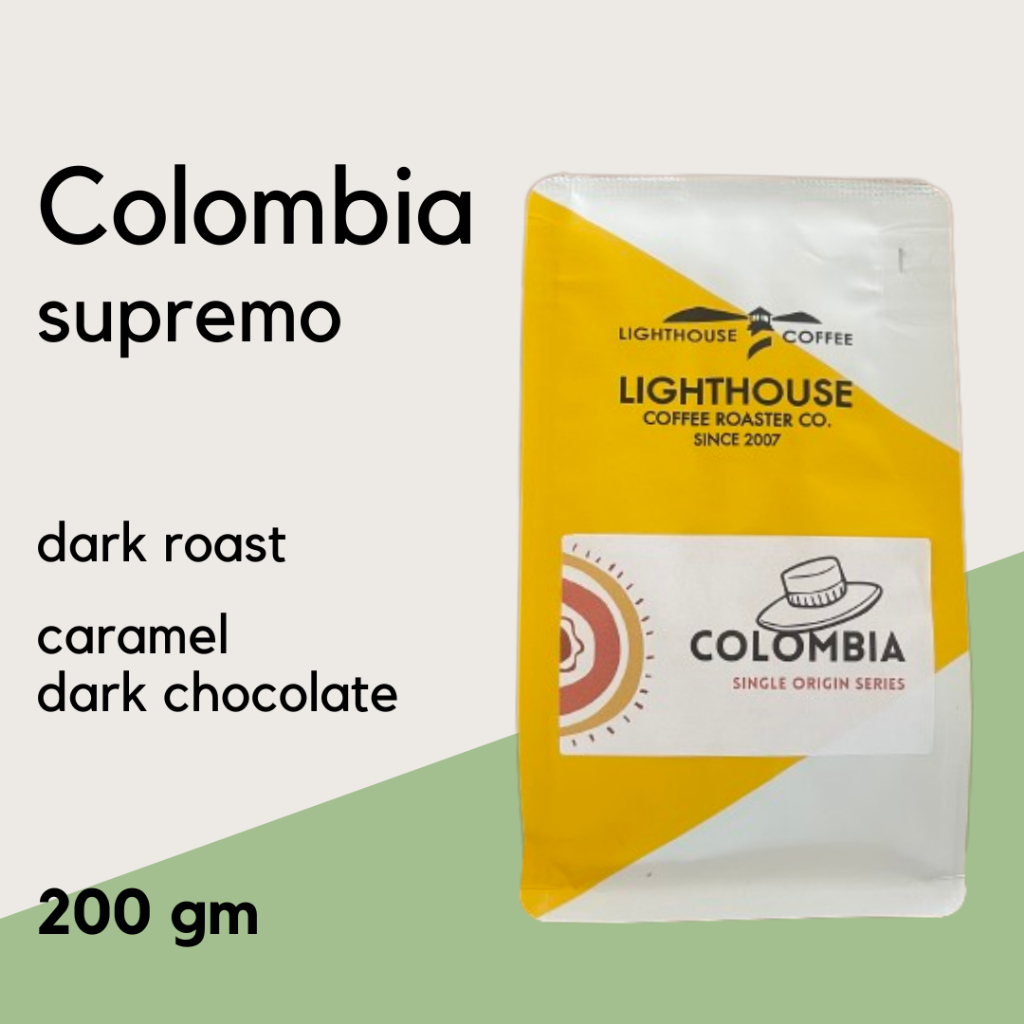 [ Single ORIGIN Series ] Coffee Origin Brazil Mogiana Yellow Bourbon & Colombia Supremo.