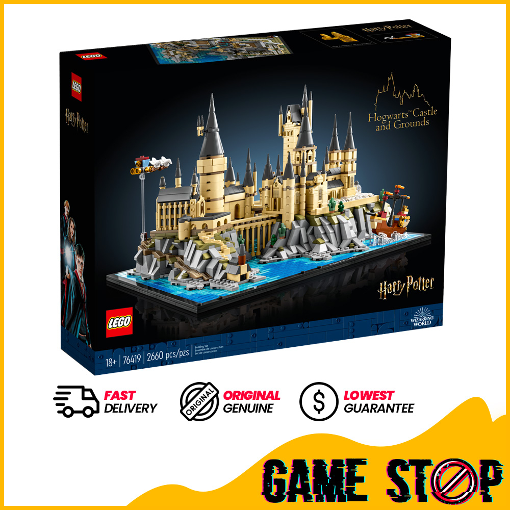 LEGO 76419 Harry Potter Hogwarts Castle and Grounds Building Toy Set