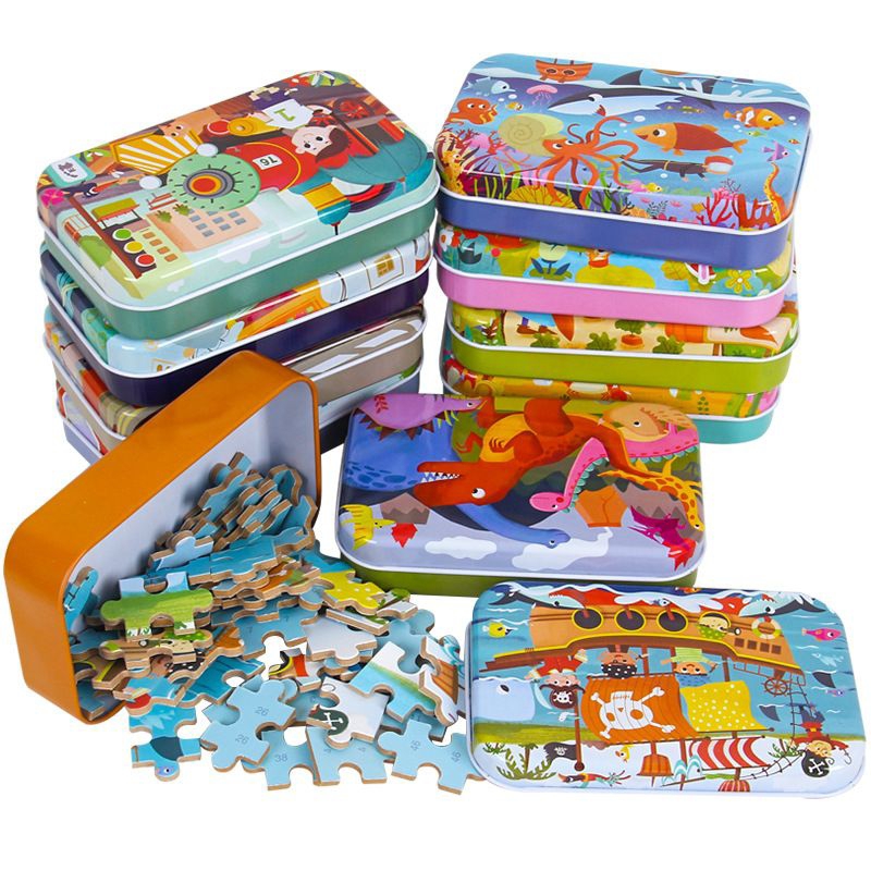Early learning 60 pcs jigsaw puzzle for kids/ education toys